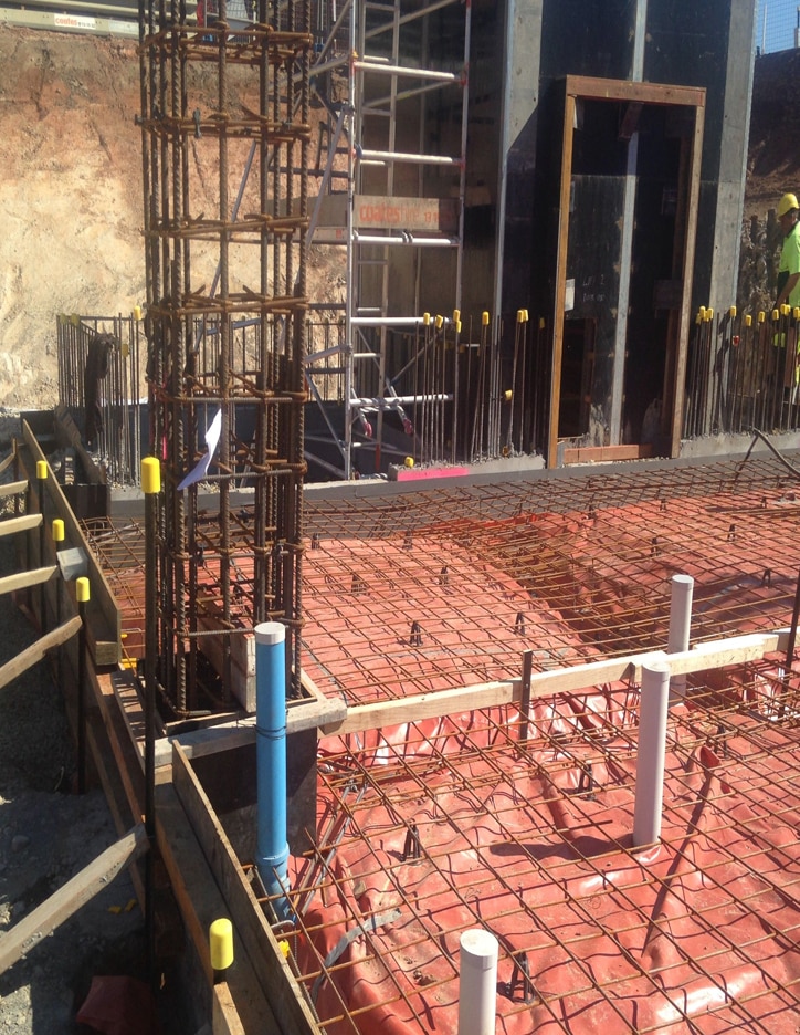 Framework Ready For Concrete — Concreters in Coffs Harbour, NSW