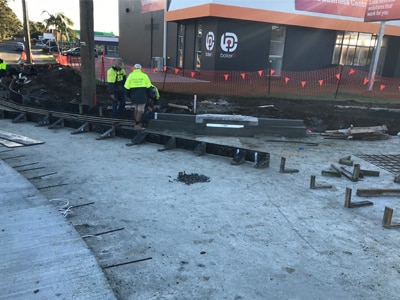 Preparing Ground For Concreting ​​— Concreters in Coffs Harbour, NSW