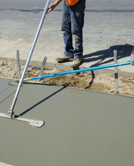 Finishing Concrete Slab ​​— Concreters in Port Macquarie, NSW